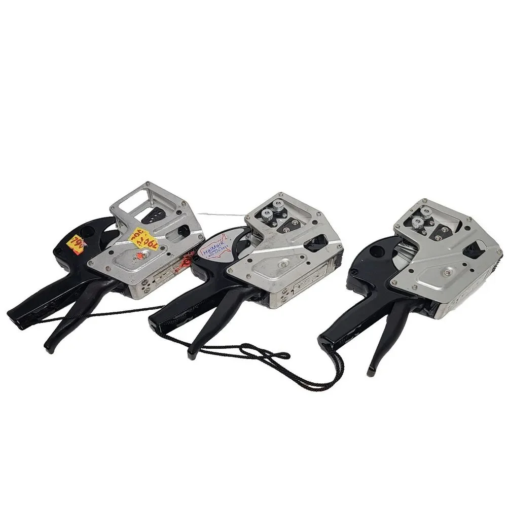 3 Halmark Systems Model L Labeler Price Tag Tagging Pricing Guns No Labels